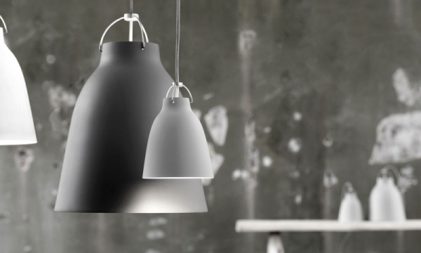 カラヴァッジオ マット ペンダントライト P1 / グレー25FRITZ HANSEN