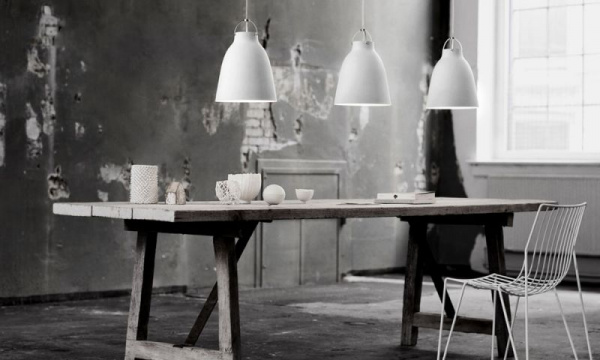 カラヴァッジオ マット ペンダントライト P2 / ホワイトFRITZ HANSEN