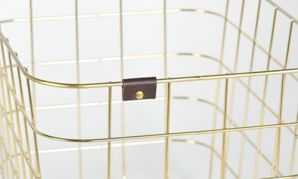 ワイヤーバスケット M / ゴールドMOHEIM（モヘイム） | 公式通販 家具