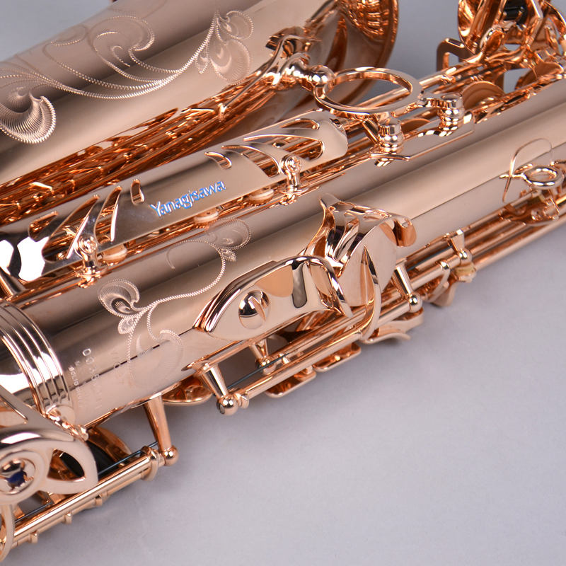 管楽器】最高峰ピンクゴールドのYANAGISAWAのサックス入荷しました