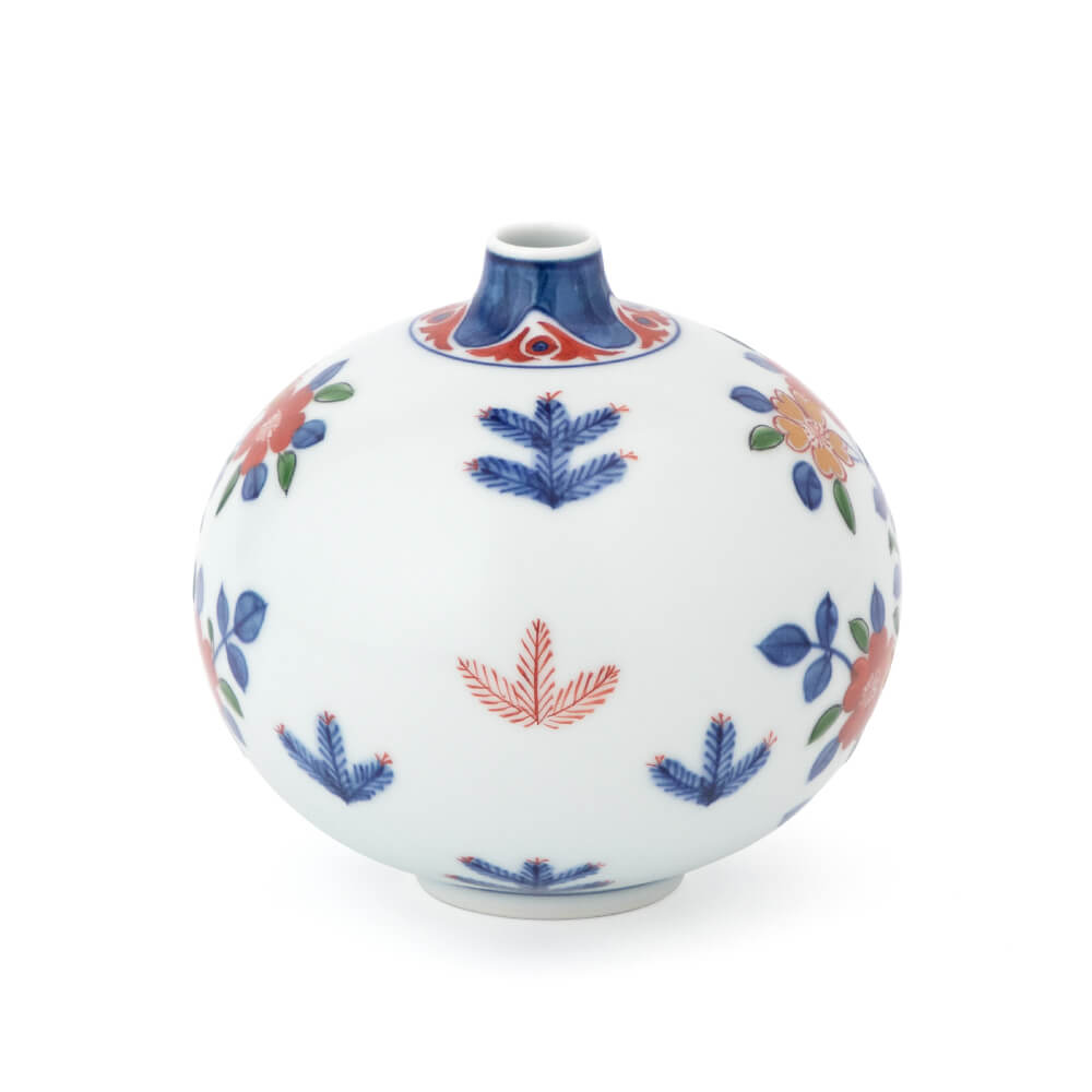 古伊万里風桜図 花瓶 ｜ 有田焼の源右衛門窯公式オンラインショップ