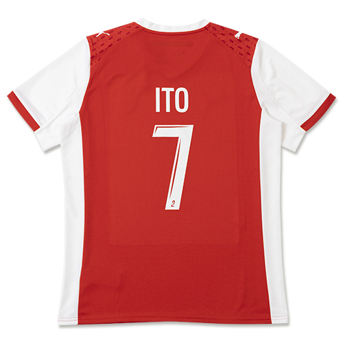 25-26 スタッド・ランス HOME ユニフォーム #7 伊東 純也／サッカー