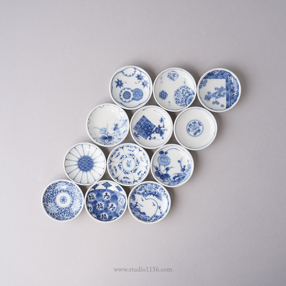 波佐見焼 染付 姫皿 豆皿 6cm 高山陶器｜Studio1156 – 【公式