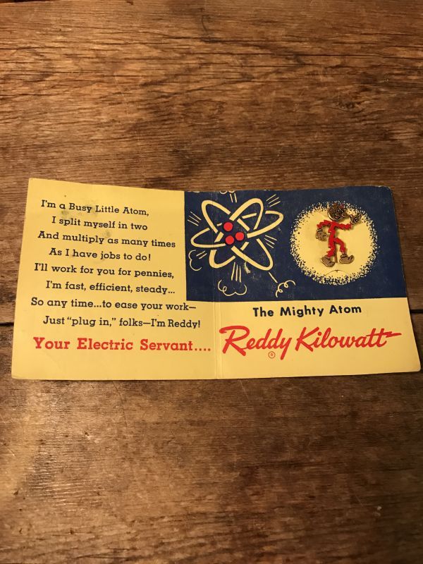 Vintage Reddy Kilowatt ビンテージ レディキロワット ピンズ