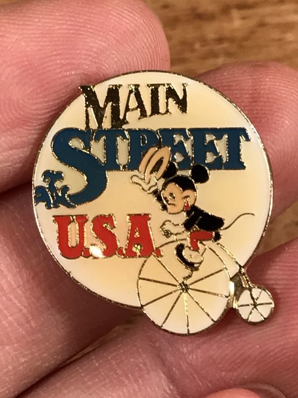 Disneyland Mickey Mouse Main Street U.S.A. Enamel Pins ミッキー