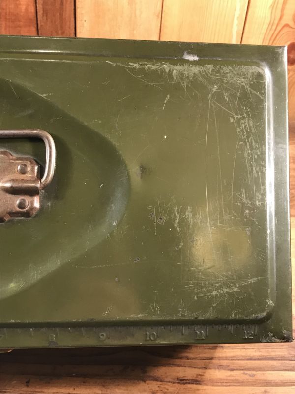 Union Utility Chest Army Green Metal Tool Box ユニオン