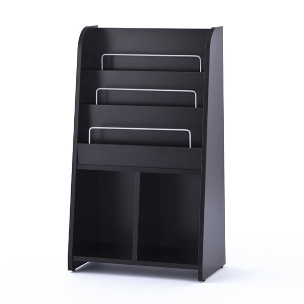 アールエフヤマカワ 木製マガジンラック2 ハイタイプ ナチュラル