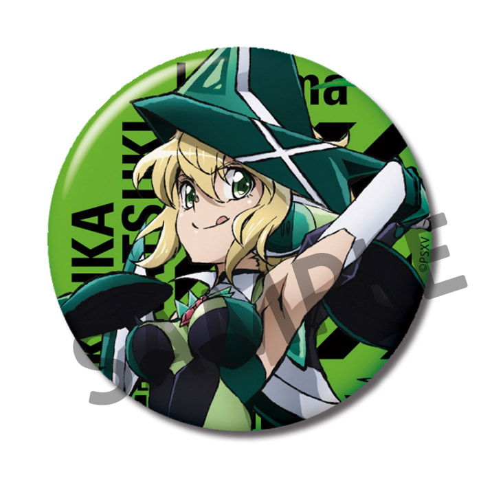 戦姫絶唱シンフォギアXV 76mm缶バッジ（全6種） / グッズ情報 - TV