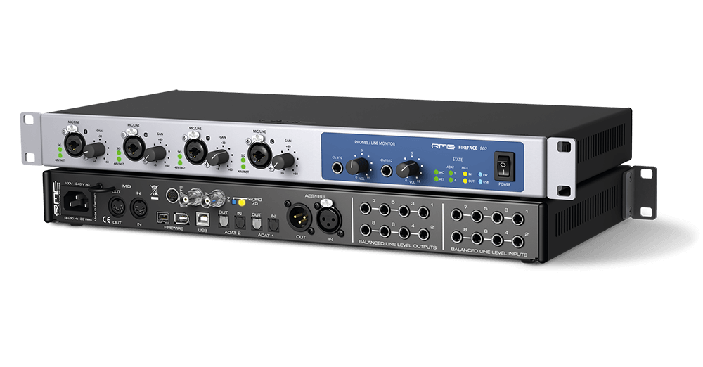 Fireface UFX+ - RME Audio Interfaces | Format Converters | Preamps