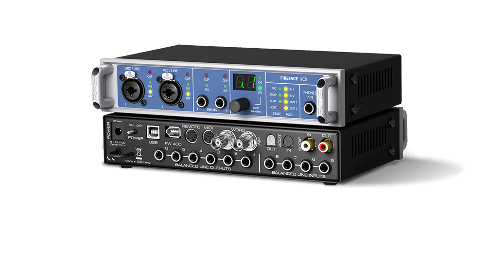 Fireface UCX - RME Audio Interfaces | Format Converters | Preamps