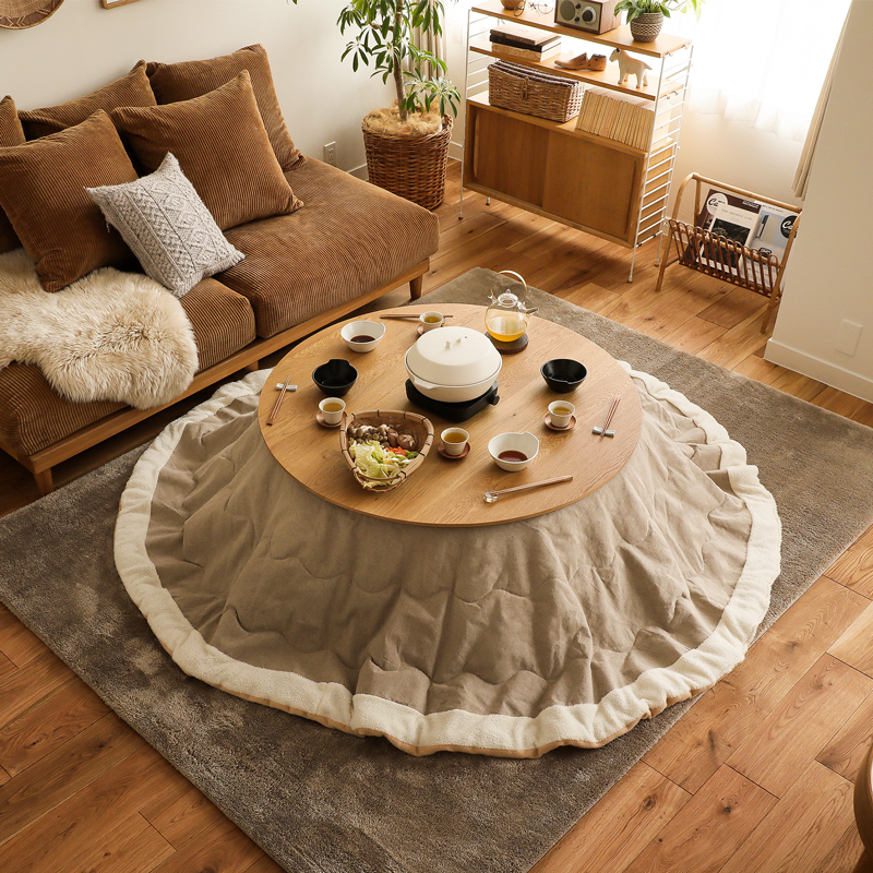 こたつテーブル FAM／NA 円形 直径110cmタイプ ｜家具・インテリア通販