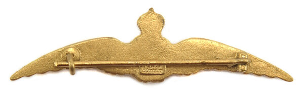 British WW1 Royal Flying Corps RFC Pilots Wings Metal - World War