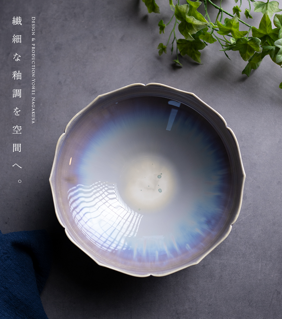 ちゃーさん新品 陶器 陶芸作家 変形鉢5個 44 ちゃーさん新品 陶器 陶芸