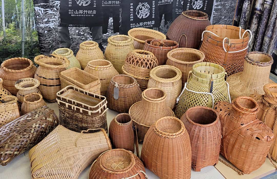 籐巻茶碗籠の作り方で「竹」を知ってほしい - 竹虎四代目がゆく！