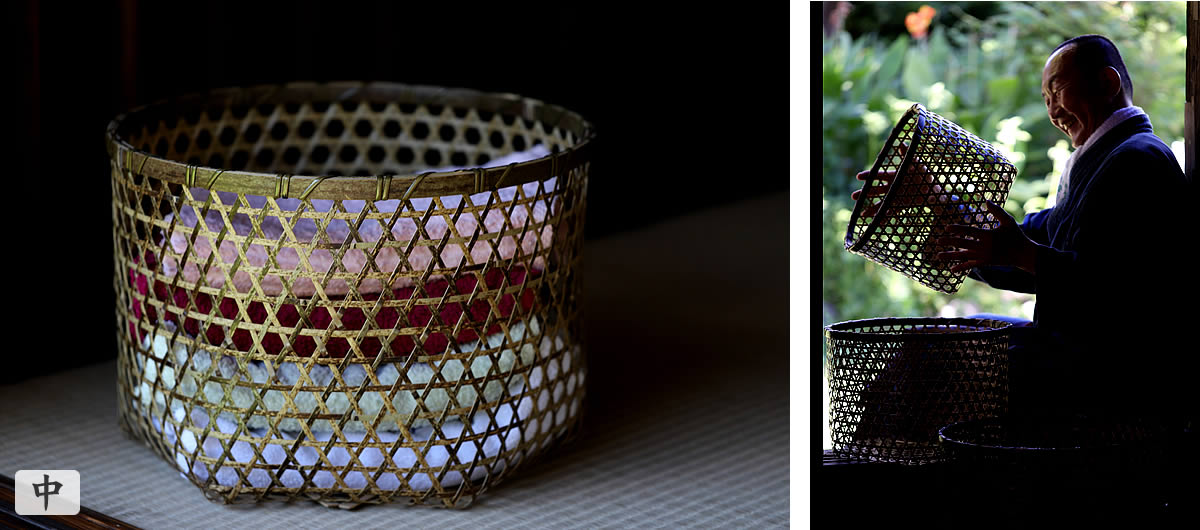 虎竹六ツ目ランドリーバスケット（大） | 虎斑竹専門店 竹虎