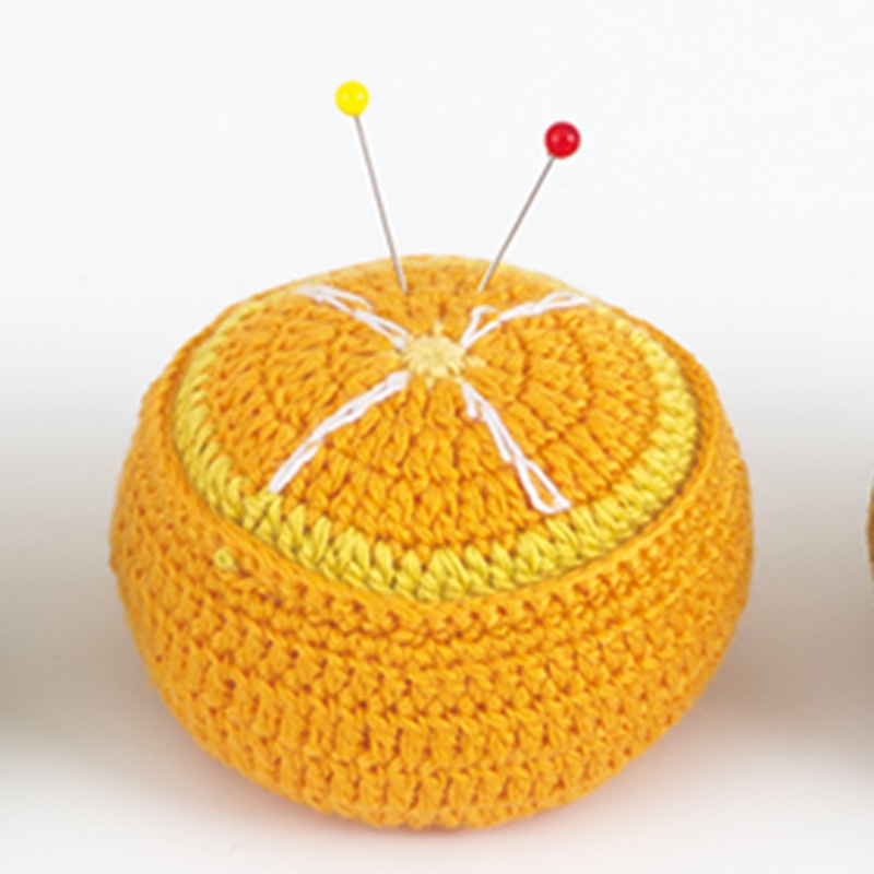 プリム・ウエイトピンクッション［オレンジ］: 材料・用具｜手づくり