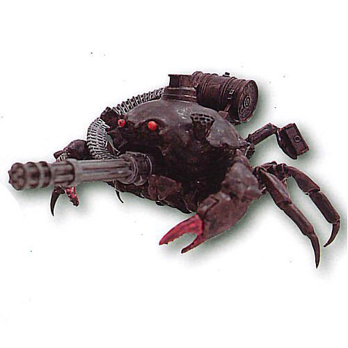 Kani Sensha Gatling Crab Mini Action Figure - Tesla's Toys