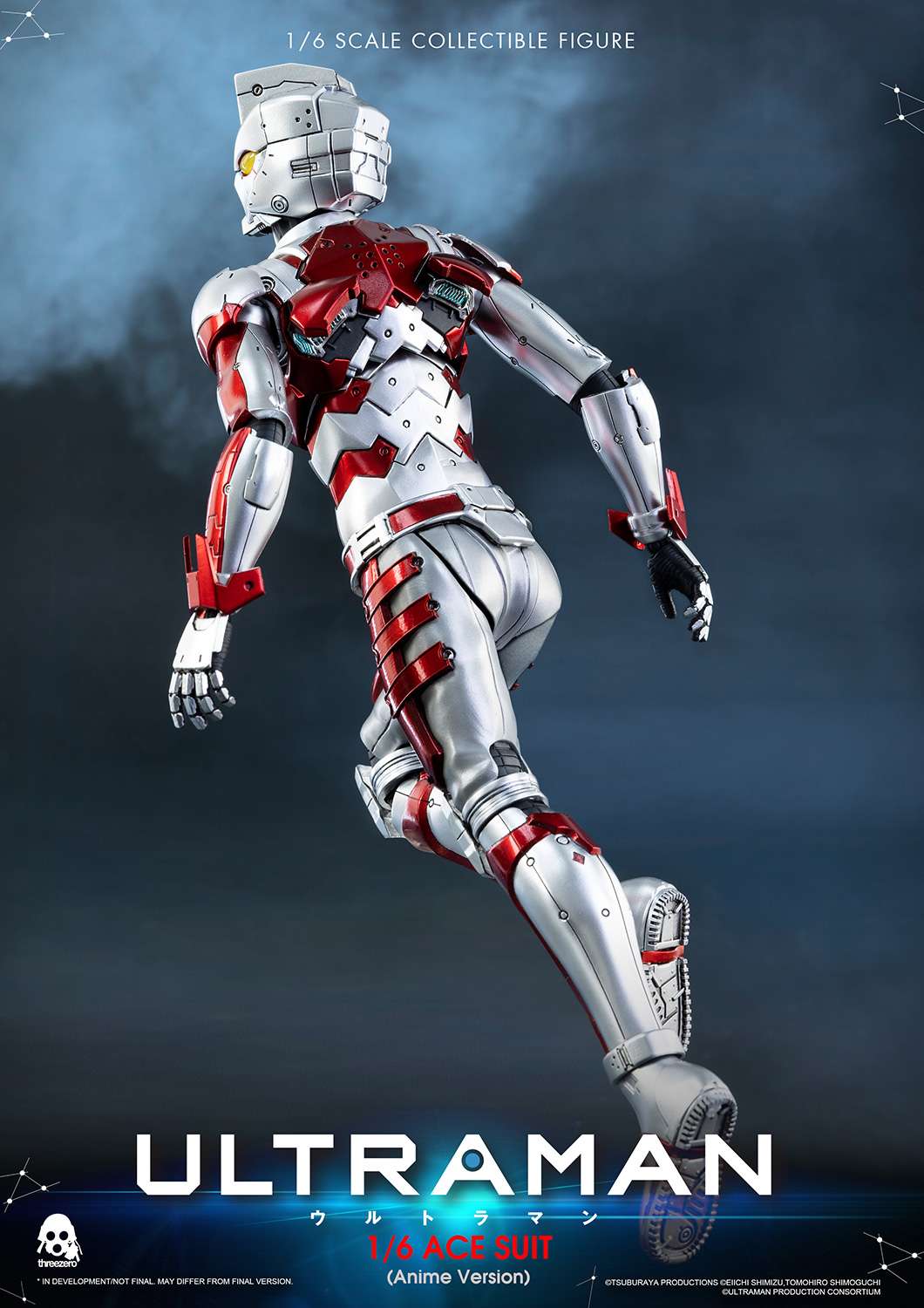 Anime 'ULTRAMAN'FigZero 1/6 ACE SUIT (Anime Version) – threezero store