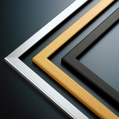 フレーム／看板枠／展張金具】ディスプレイフレーム 533KK B0 ステン