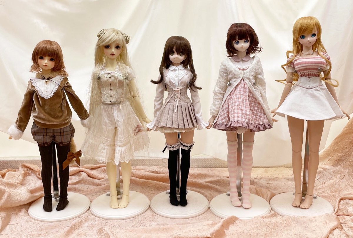 ドルフィー初めてシリーズ④】SD・DDのサイズについて | 天使のすみか