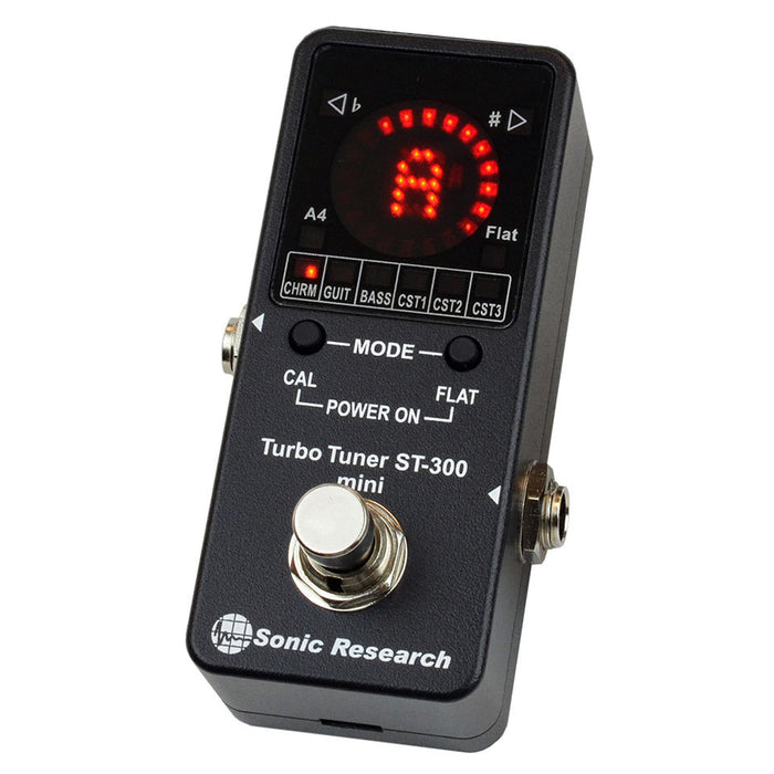 Sonic Research ST-300 Mini Stomp Box Turbo Tuner | Vision Guitar