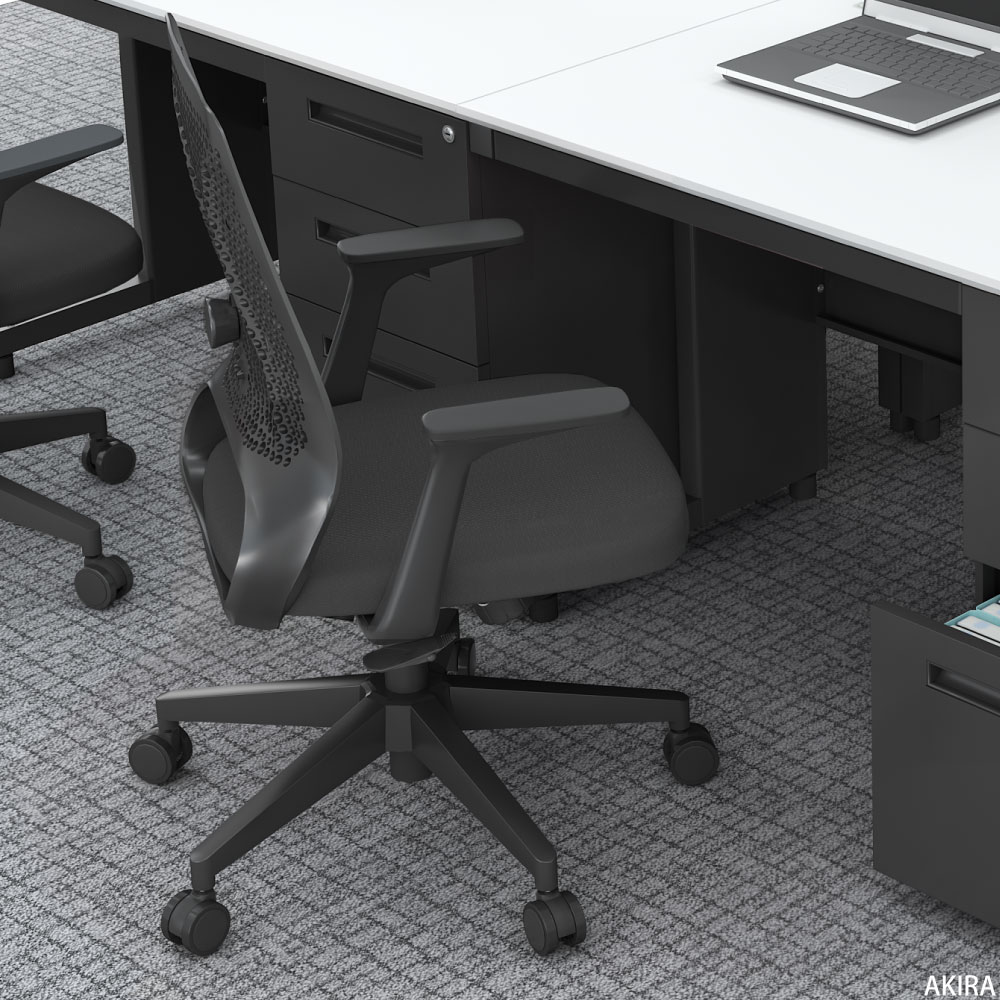 オフィスチェア デスクチェア 疲れない リクライニング 肘掛け有り