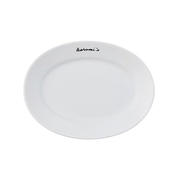 harumi's オーバル リムプレート 大｜皿・プレート｜料理家 栗原はるみ