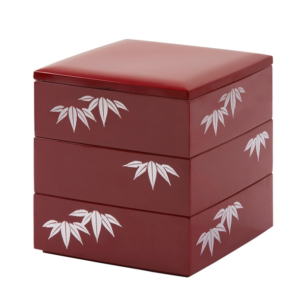 笹 三段重｜SALE（食器）｜料理家 栗原はるみ レシピ・オンライン