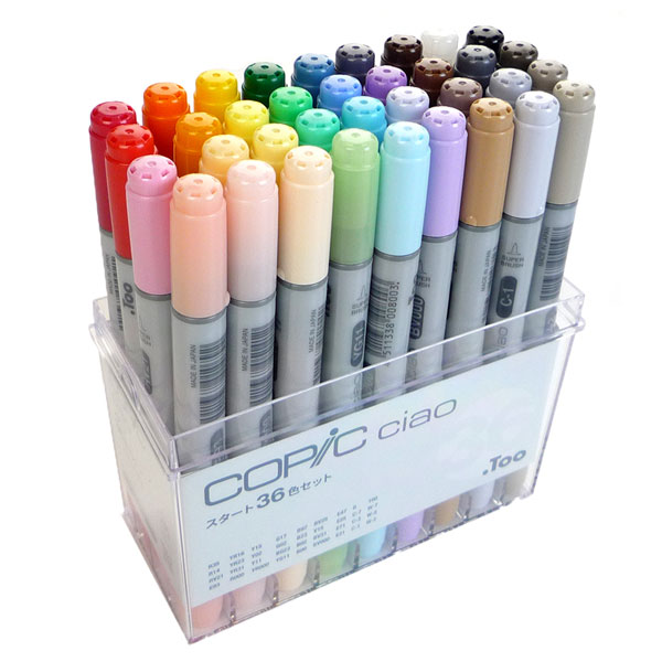限定セット】 コピック コピックチャオ スタート 72色セット | ゆめ画材
