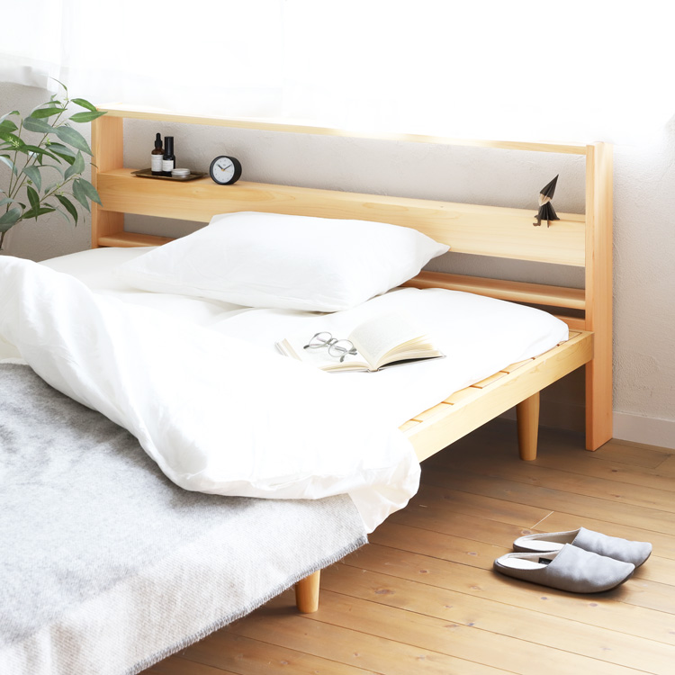 ベッドF ヘッドボードシェルフ D｜家具とベッドの専門店キシル