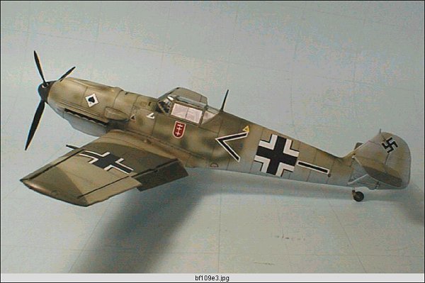 メッサーシュミット Bf109E-3 《プラモデル：タミヤ1/48 メッサー
