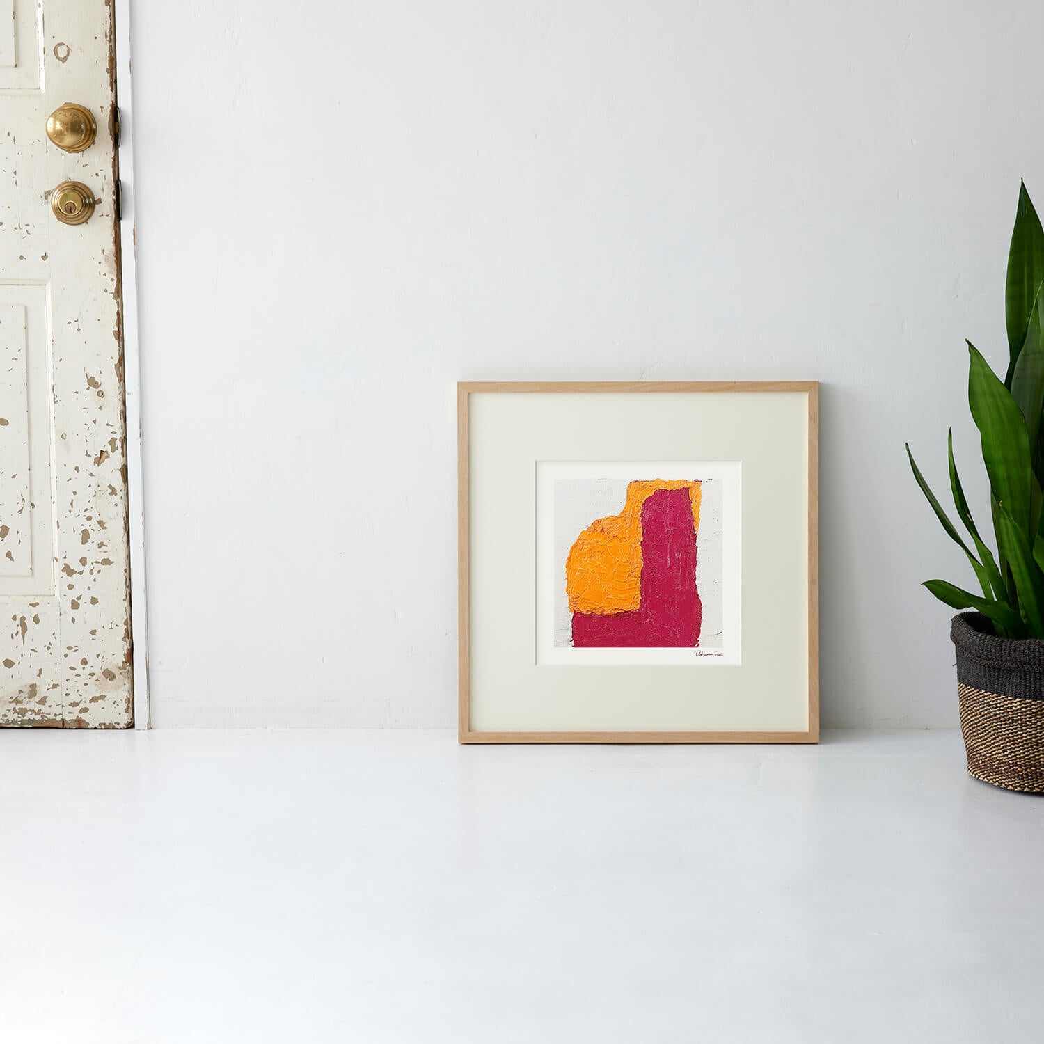 アートポスター | PIANO（ピアノ） フレーム50＋額装マット付き – a