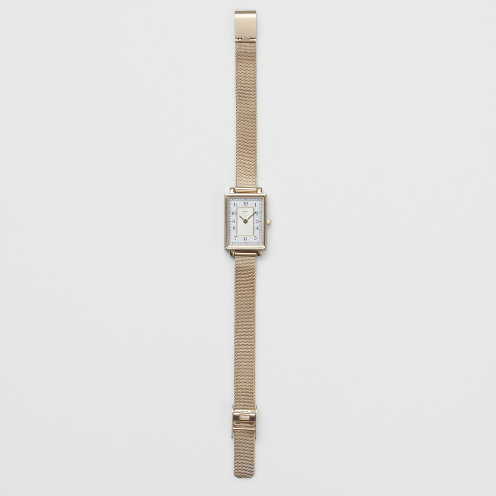 スクエアフェイスウォッチ｜時計｜アガット 公式オンラインストア