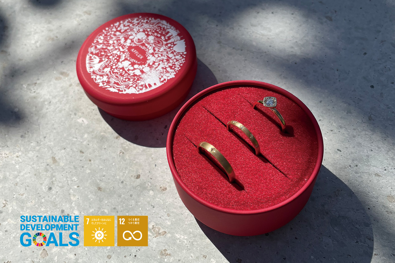 お客様の声から生まれた新しいジュエリーケース - AFFLUX |愛する人へ