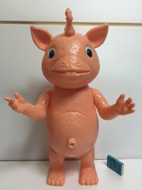 復刻版☆マルサン M1号 快獣（怪獣） デラックスブースカ ソフビ人形