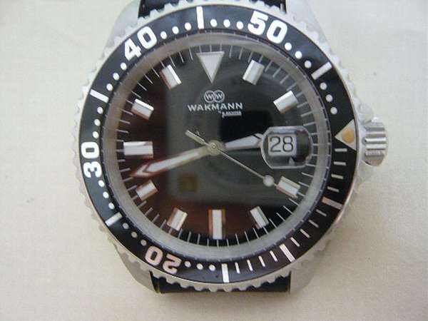 ワックマン WAKMANN ダイバーウオッチ ブライトリングUSA.ワックマン