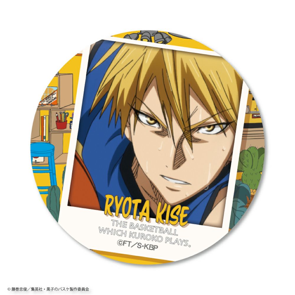 黒子のバスケ 黒バス 青峰大輝 黄瀬涼太 まるかく 缶バッジ 2個セット