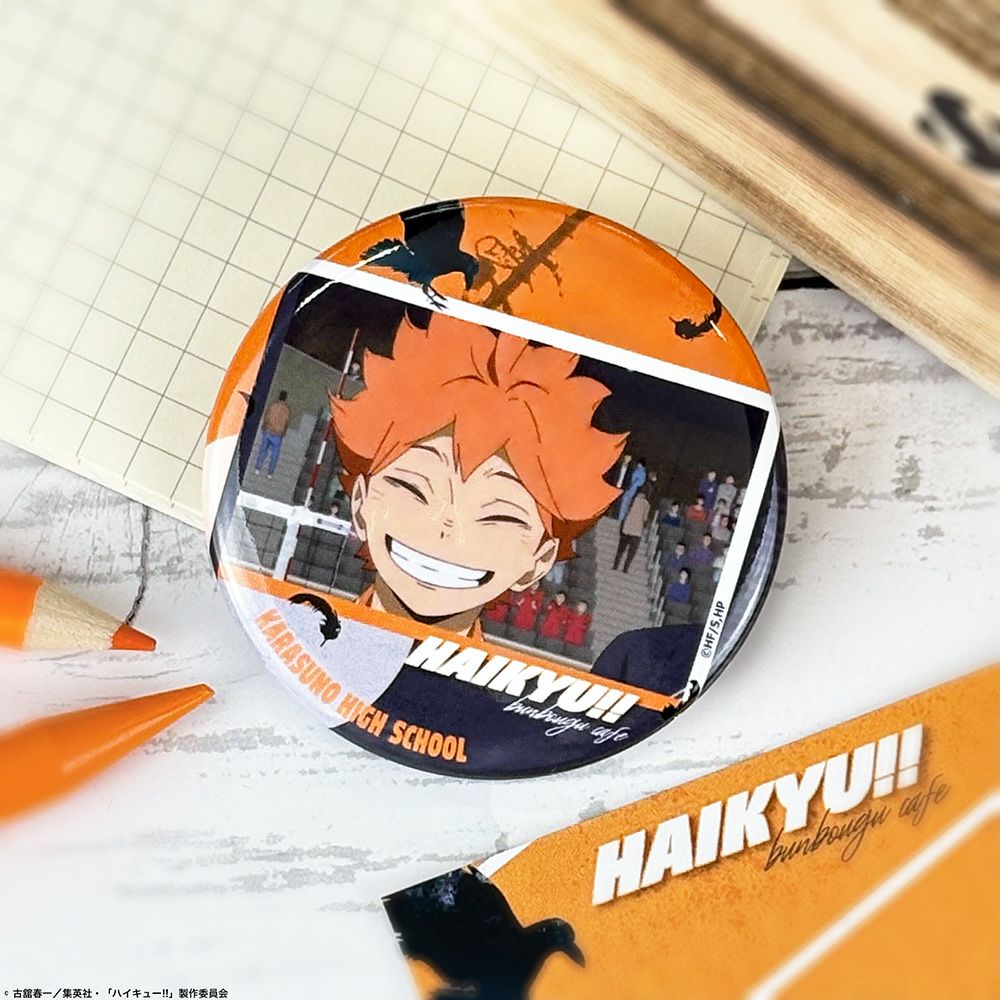 ハイキュー アニメイトカフェ 缶バッジ コラボフード 日向翔陽