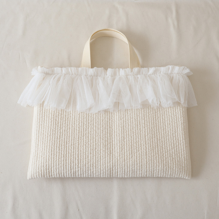 名入れ】入園・入学2点セット 2color チュール 上履き入れ レッスン