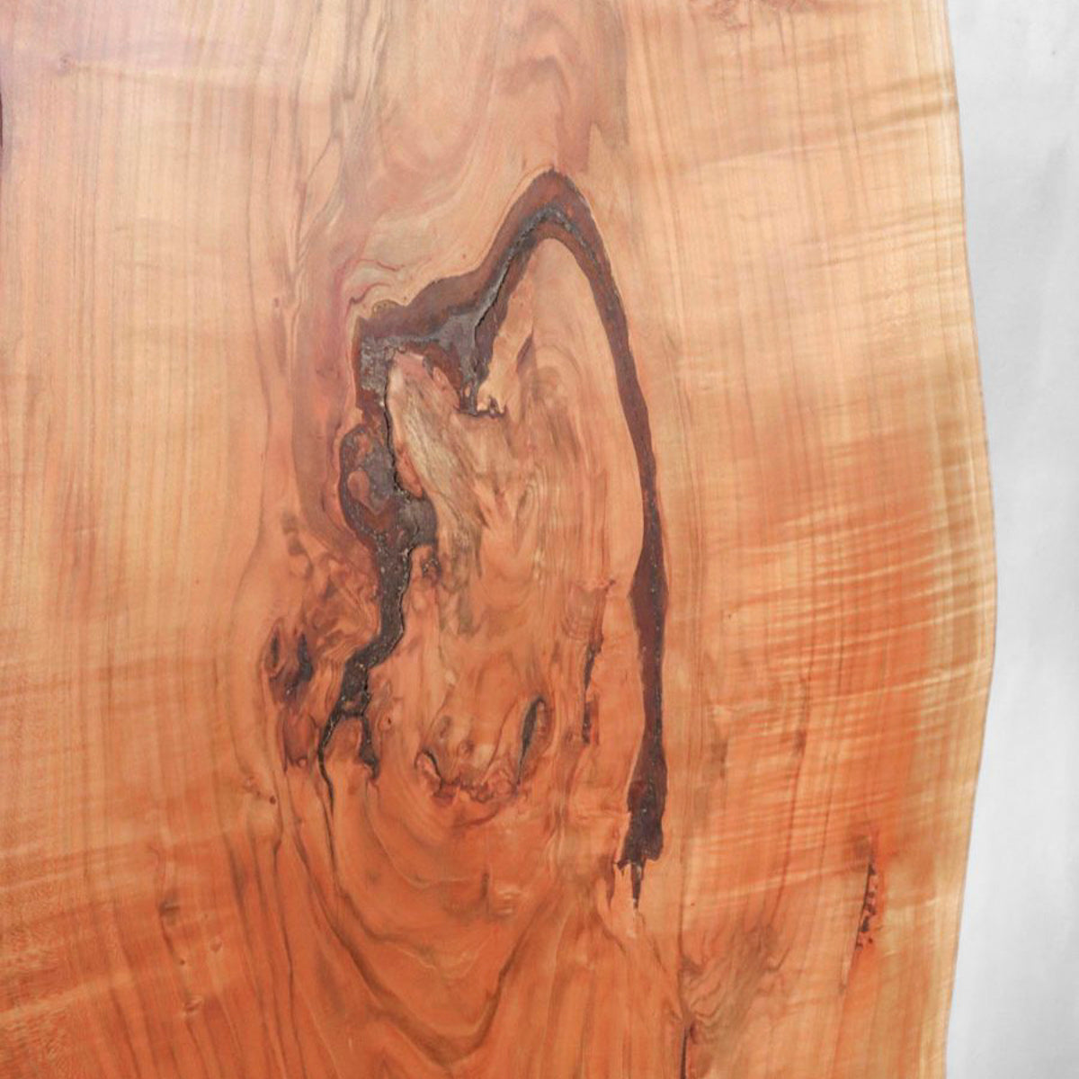 無垢一枚板 山桜《C-549》W2100/完成品 | オーダーメイドのアイアン