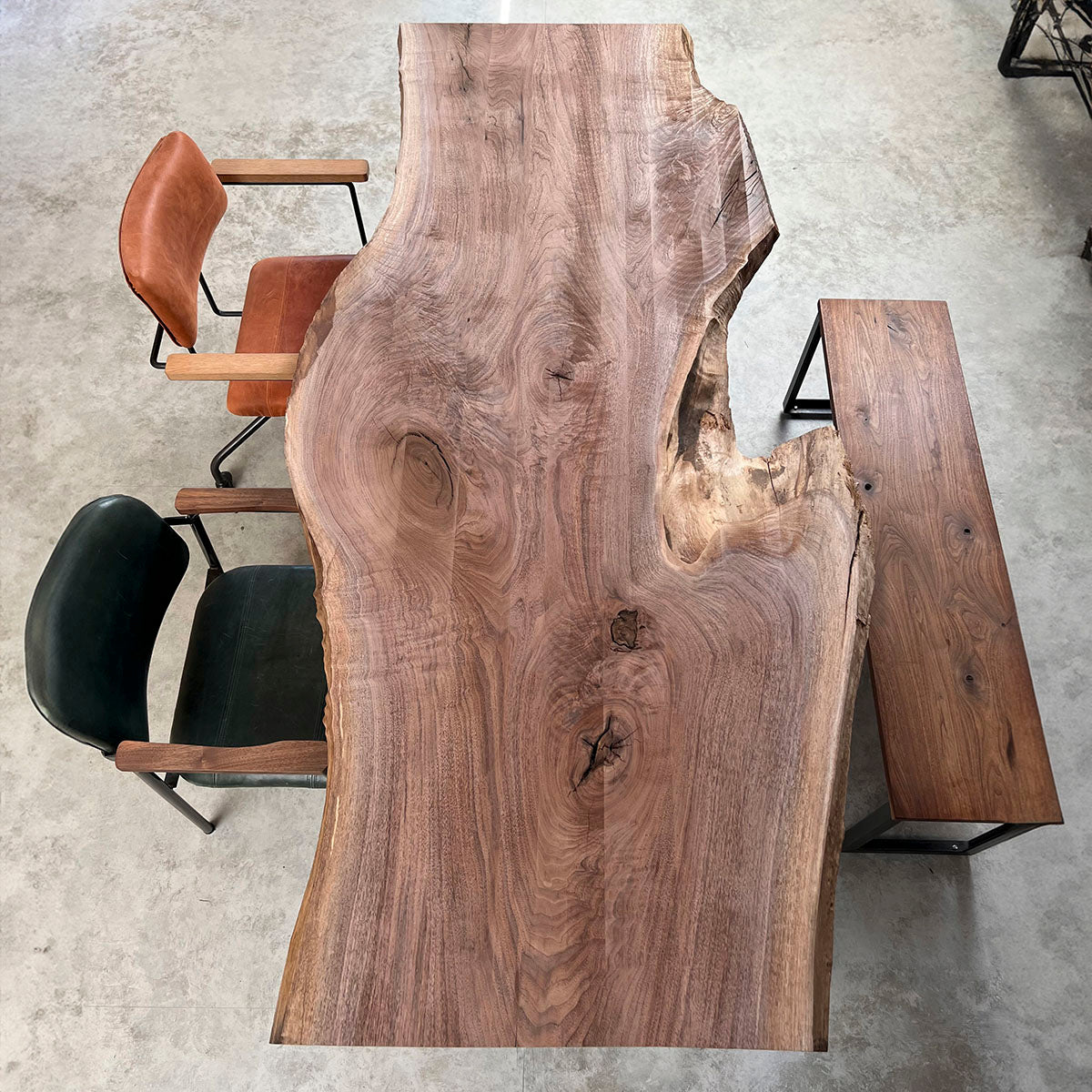 無垢一枚板 ウォールナット《G816-2》W2115/未仕上げ品 | オーダー