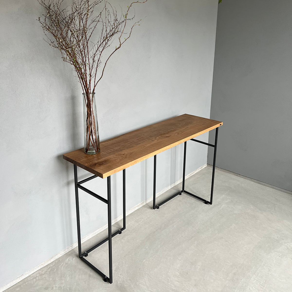 カウンターデスク【IR_LG_M】| オーダーメイドのアイアン家具を中心に