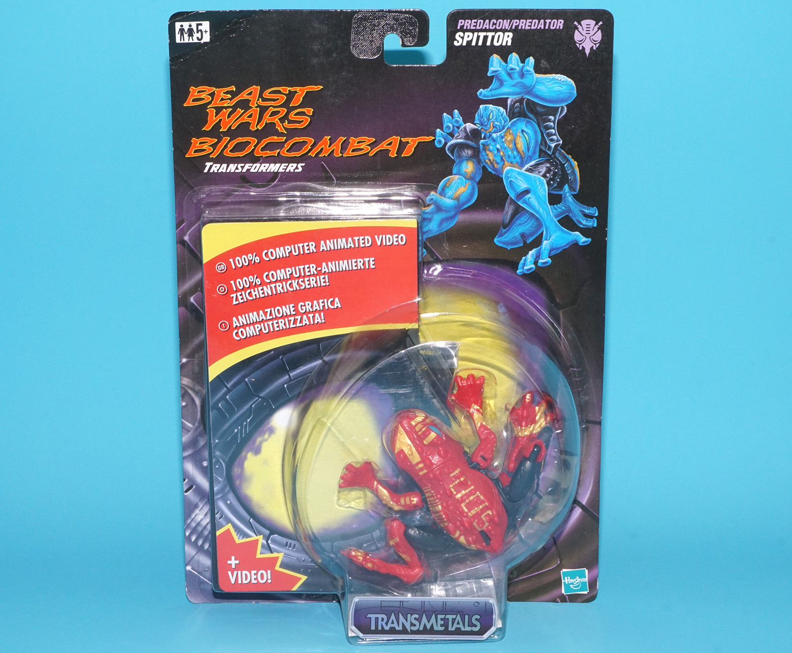 TRANSFORMERS BEAST WARS BIOCOMBAT TRANSMETALS GREEN CLAW JAW