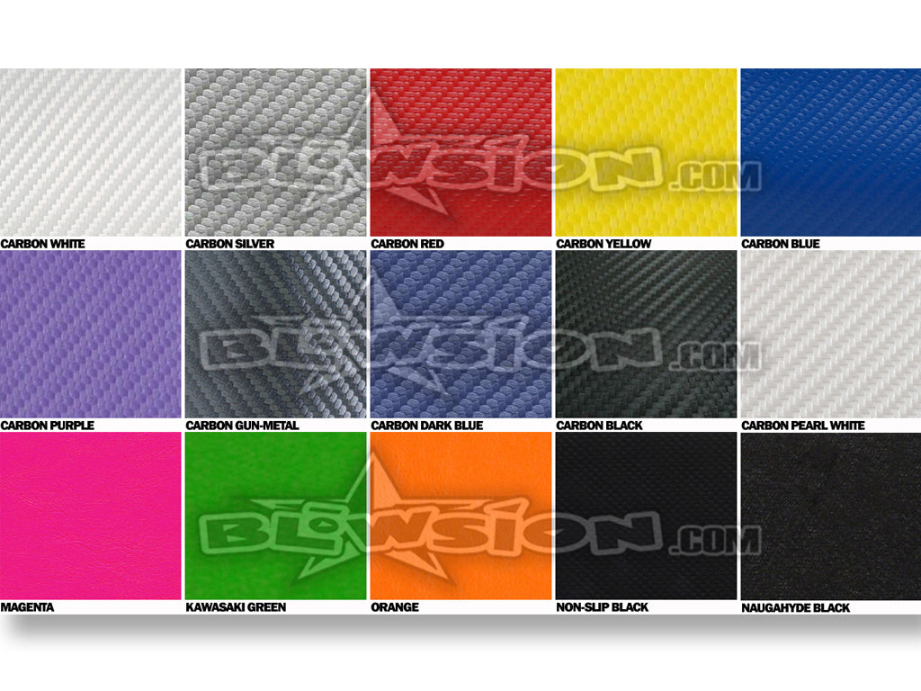 Blowsion - Mat Kit - Stitched - Digger Footwells - Kawasaki 750