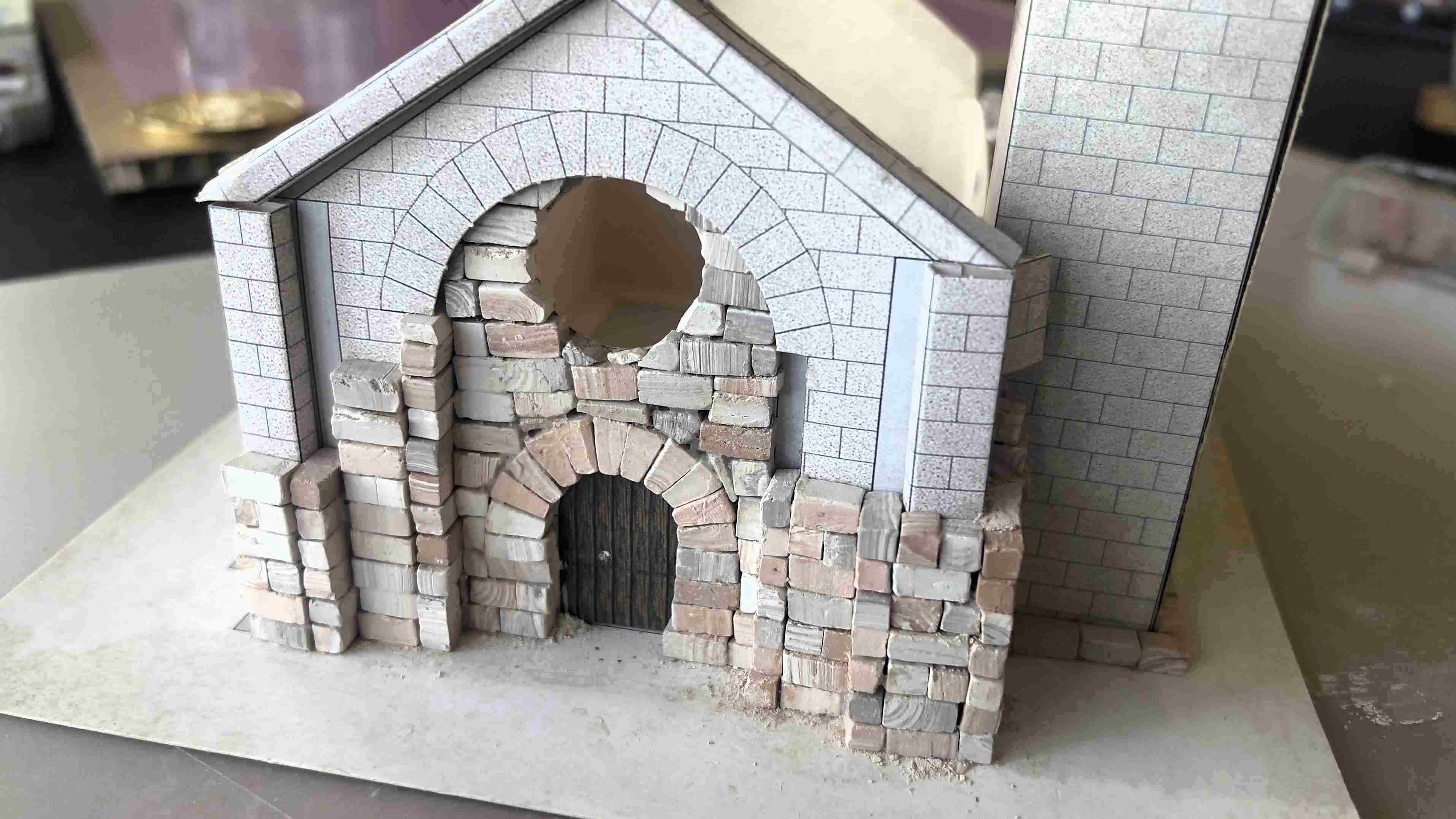 週刊「中世ヨーロッパを作ろう」がようやく完成 - モモヤマトルの丘