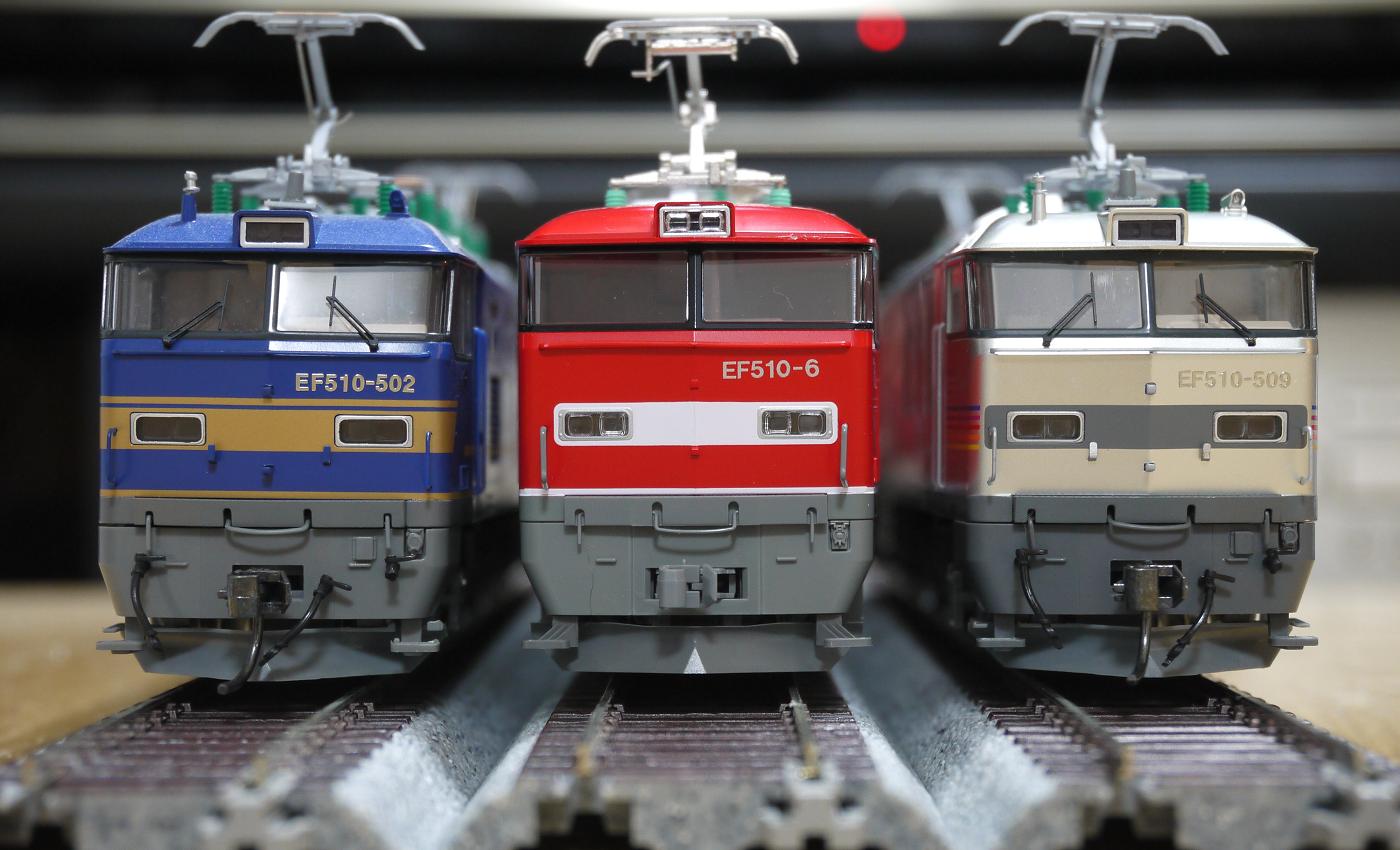 KATO EF510-0 JR貨物色(HO) 入線 | 川崎駅 レイアウト製作日誌