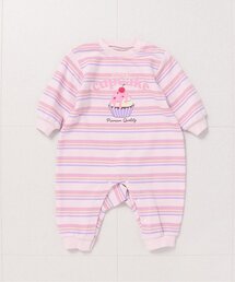 ロンパース（ピンク/桃色系・ボーダー柄）ファッション通販 - ZOZOTOWN