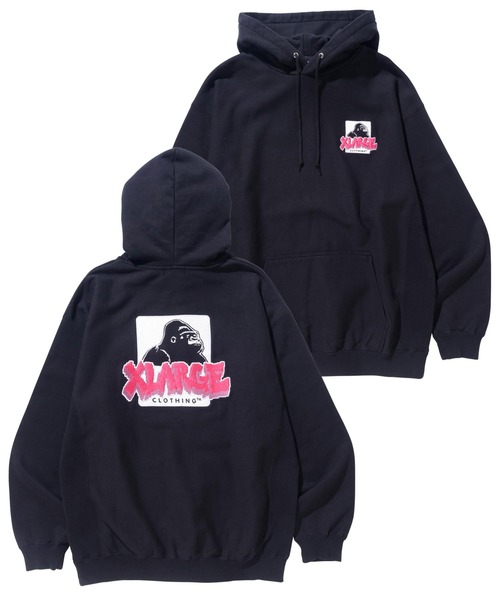 XLARGE（エクストララージ）の「GRAFFITI PULLOVER HOODED SWEAT