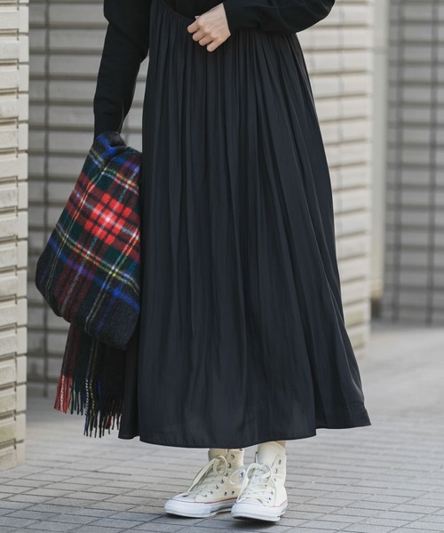 セール】プリーツキャミワンピ×クルーニット（ワンピース）｜URBAN