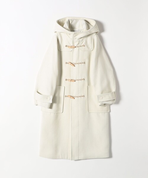 セール】SHIPS any: メルトン ロング ダッフル コート（ダッフルコート